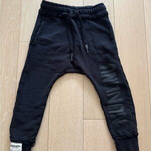 Nununu Black Kids Jogger Pants